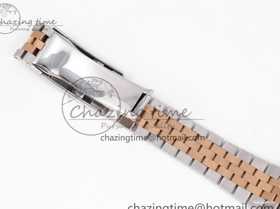 Bracelet Silver 36 Dial Best SS Edition VSF Steel 1:1 904L on 126281rbr Jubilee Textured DateJust VS3235 0216